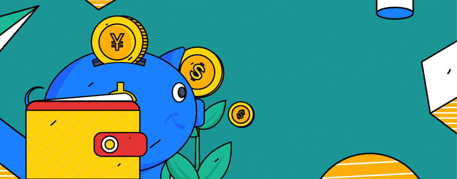 金融矢量插畫