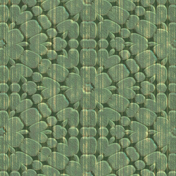 復(fù)古風(fēng)綠色幾何紋理圖案