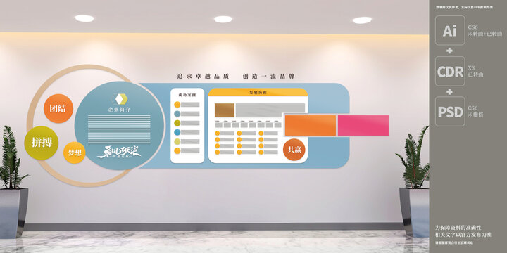 企業(yè)展板文化墻