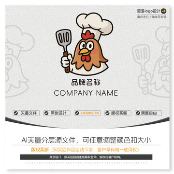 雞廚師logo