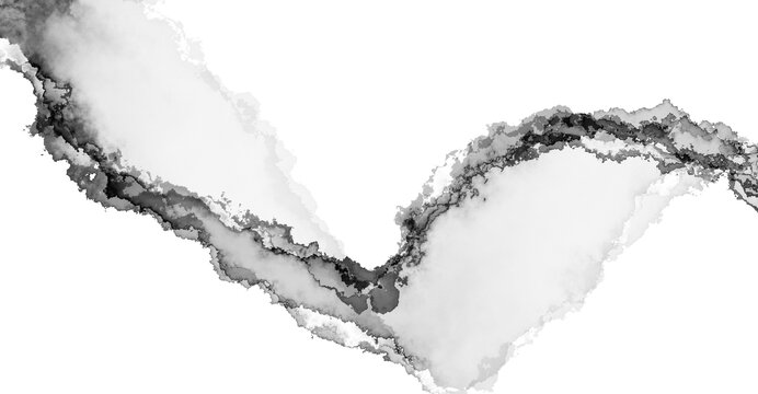 水墨風(fēng)格曲線抽象背景圖