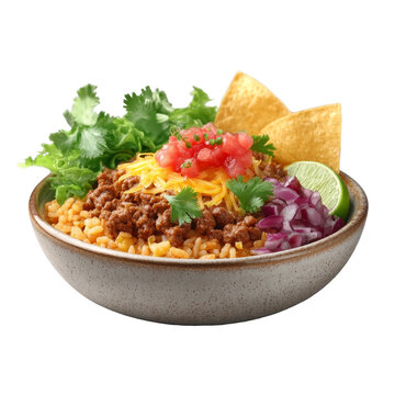 [免摳素材]美味牛肉塔可碗