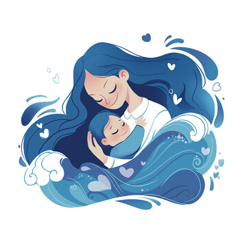 母愛似水溫馨親子時刻