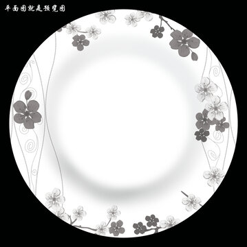 餐具花面