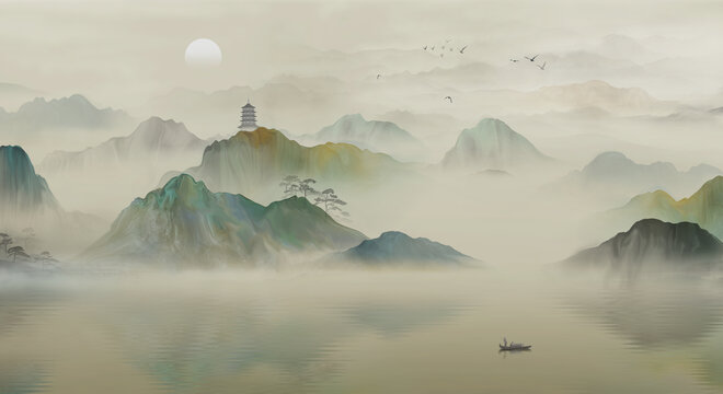 山水畫