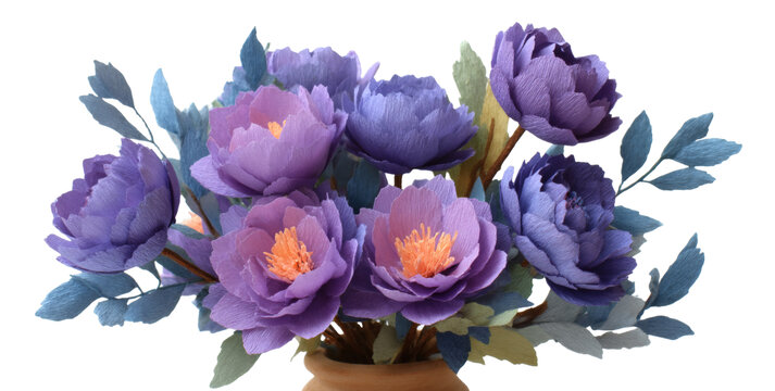 [免摳素材]手工紙花花束