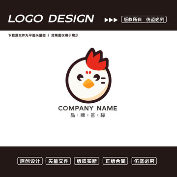 小雞logo標(biāo)志