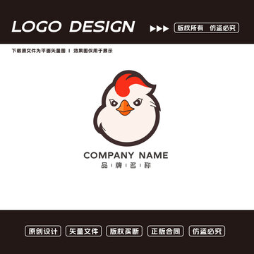 炸雞logo標志