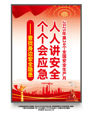 安全生產(chǎn)月掛圖