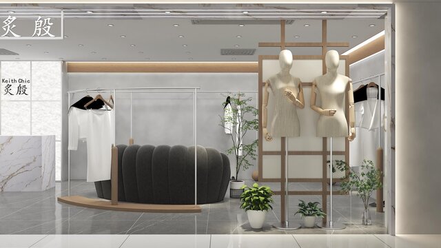服裝店模型