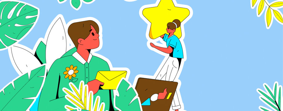 市場營銷矢量插畫