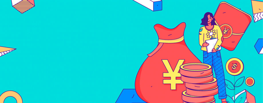 電商矢量插畫