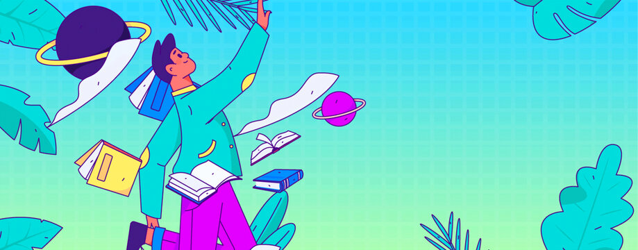 教育矢量插畫