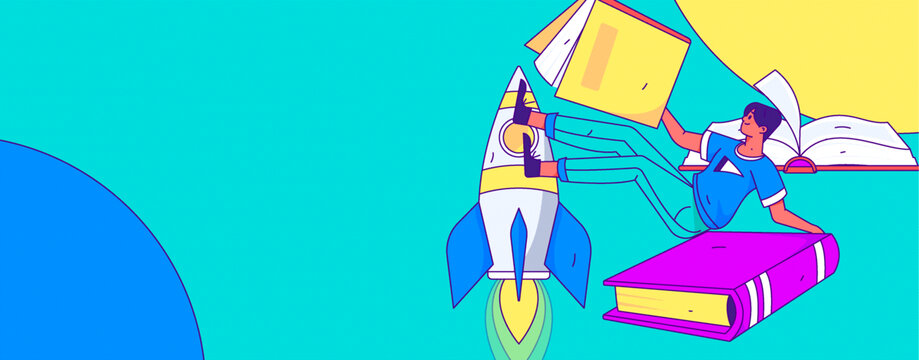 教育矢量插畫