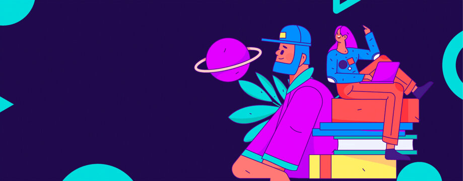 教育矢量插畫