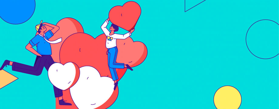 情人節(jié)矢量插畫