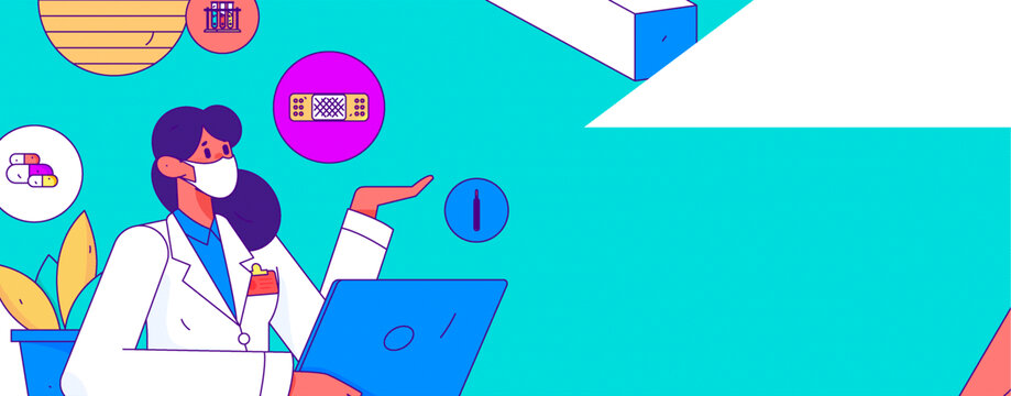 醫(yī)護矢量插畫