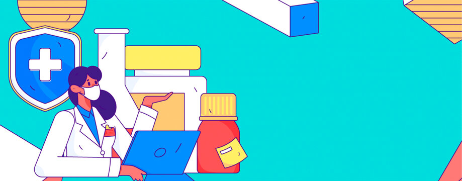 醫(yī)護矢量插畫