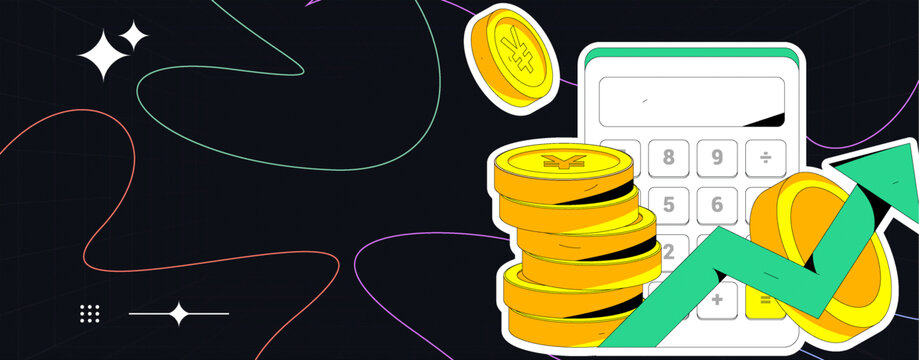 金融矢量插畫