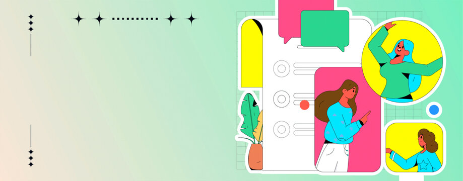 商務(wù)矢量插畫