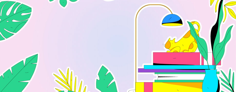 閱讀矢量插畫