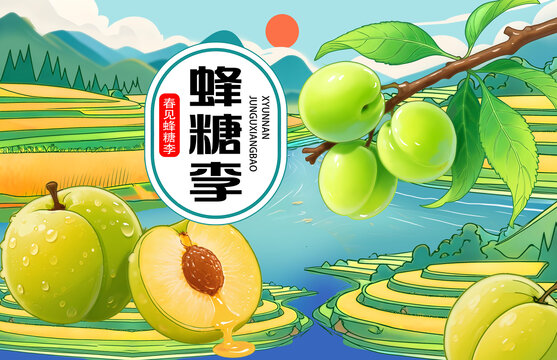 蜂糖李包裝