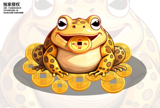 金蟾卡通