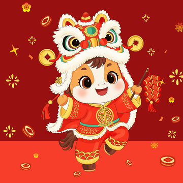 馬年舞獅