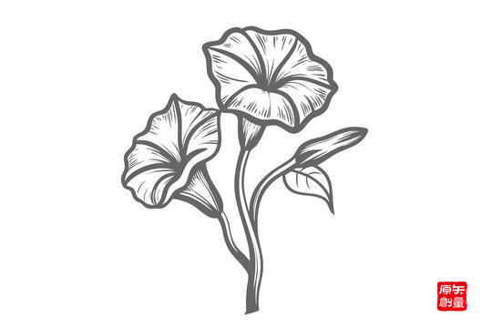 手繪黑白牽?；ú瀹? loading=