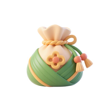 端午節(jié)香包3D圖像