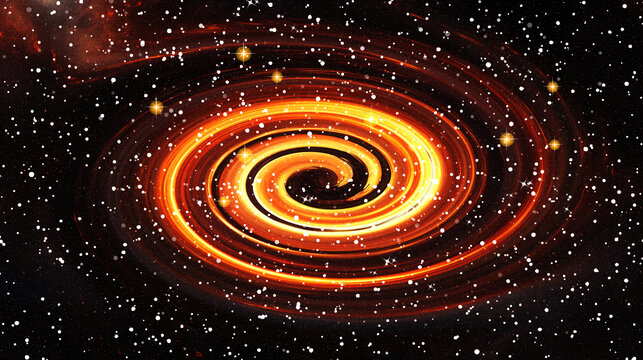 璀璨星際中的旋渦能量
