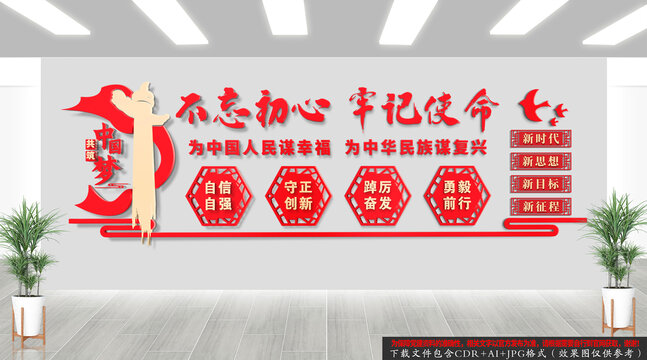 不忘初心牢記使命