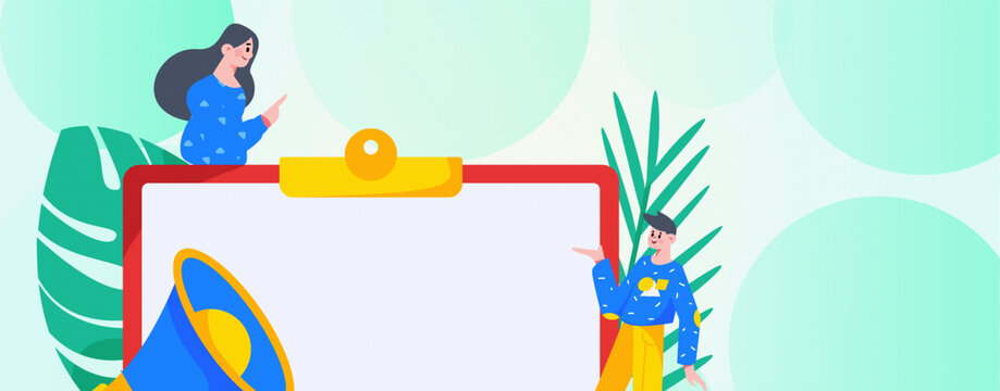 通知矢量插畫