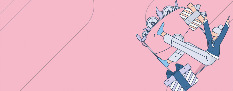 電商矢量插畫