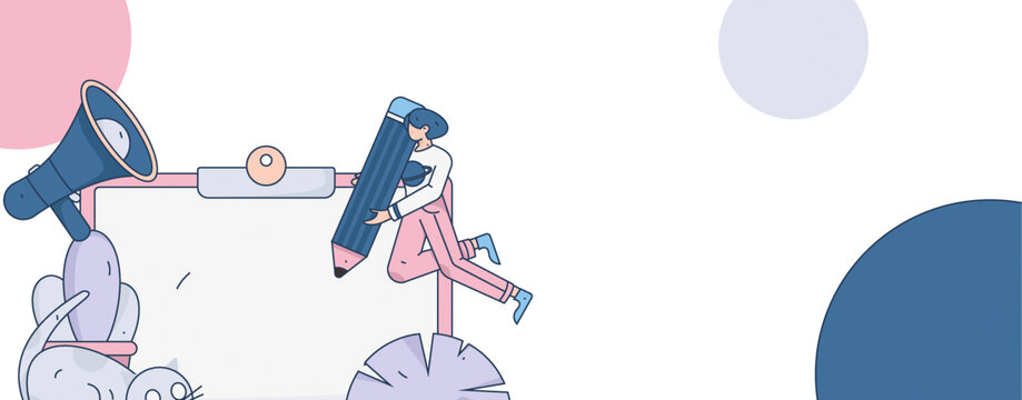 通知矢量插畫