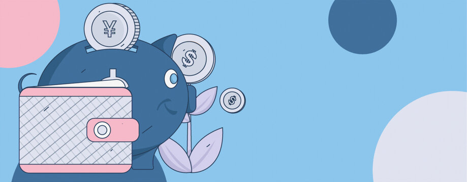 金融矢量插畫