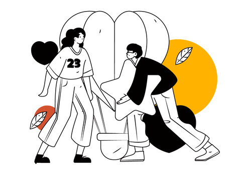 情人節(jié)矢量插畫