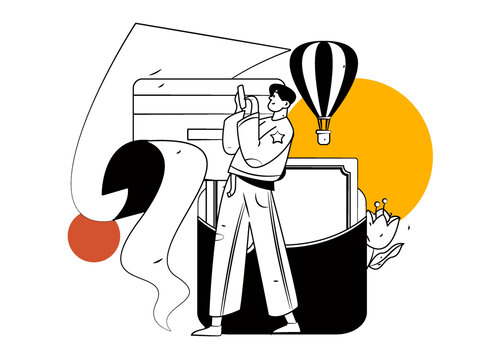 信用卡矢量插畫