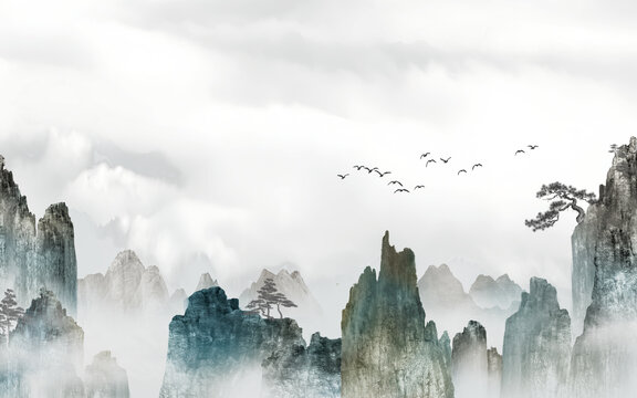 寫意山水
