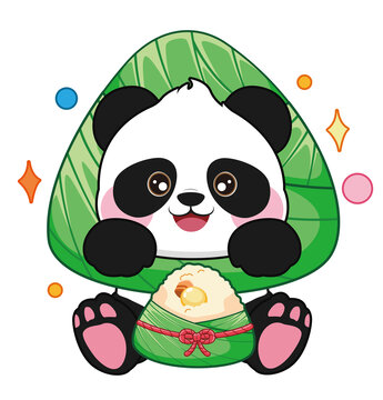 卡通熊貓