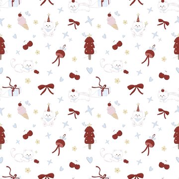 小狗卡通家紡布料圖案