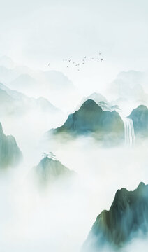 意境山水畫