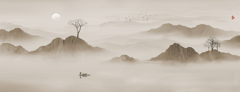 山水畫