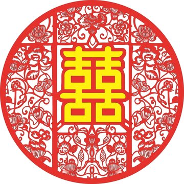 雙層喜字