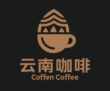 云南咖啡logo