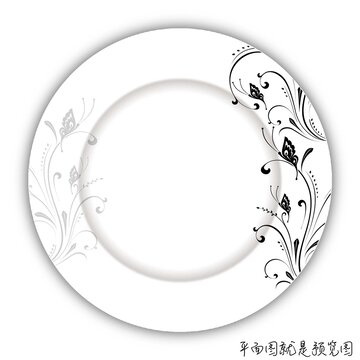 餐具花面