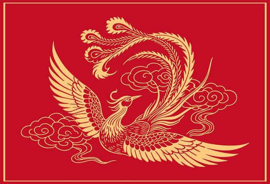 鳳凰插畫