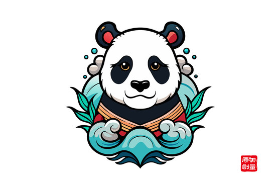 國風(fēng)熊貓卡通形象設(shè)計(jì)