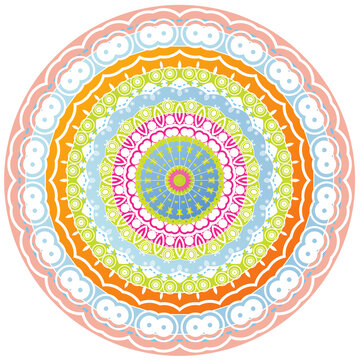 精美復(fù)古風(fēng)花卉幾何圖案