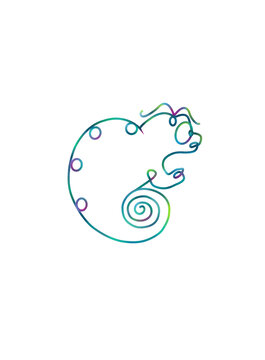 動(dòng)物線條圖案設(shè)計(jì)